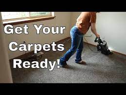 get your carpets ready for a deep clean