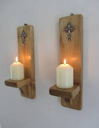 Gothic Style Wall Sconce Candle Holders