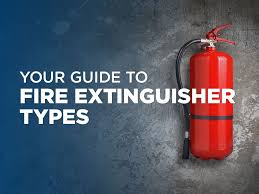 your guide to fire extinguisher types emc