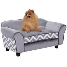 Pawhut Dog Sofa Cat Couch Bed For Xs