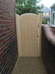 Buy Wooden Garden Gate Arched Top