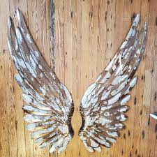 Tall Angel Wings Wall Decor