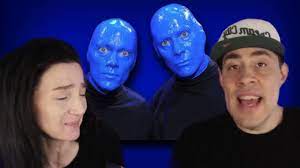blue man group makeup tutorial live
