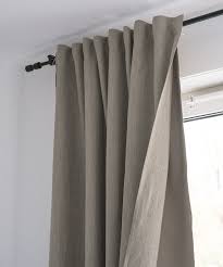 linen curtains as thermal curtains