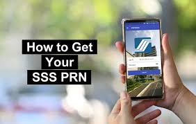 sss prn or payment reference number
