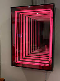 Neon Infinity Mirror By Merit Los