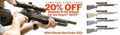 ruger 10 22 stock on
