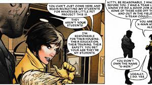 kitty pryde owns the trademark on the x