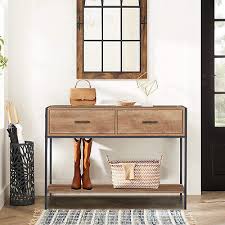 Console Table Narrow Sofa Table With 2