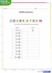 Check spelling or type a new query. Free Grade 1 Math Worksheets Pdf Downloads