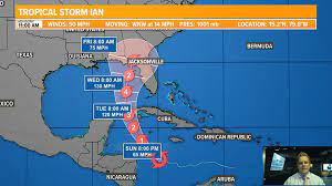 Tropical Storm Ian: Latest forecast ...