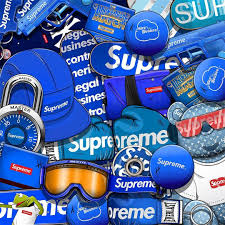 Use them in commercial designs under lifetime, . Blue Supreme Wallpapers 4k Hd Blue Supreme Backgrounds On Wallpaperbat