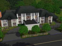 This lovely home features a bedroom and 1 5 baths on the main level. Mansions For Sims 3 At My Sim Realty