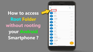 access root folder without rooting
