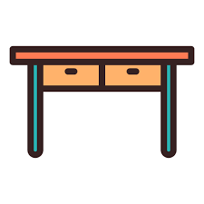 Table Generic Outline Color Icon