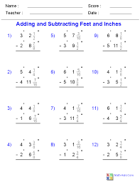 Adding and subtracting fractions quiz. Fractions Worksheets Printable Fractions Worksheets For Teachers