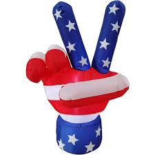 Peace Sign Outdoor Blow Up Inflatable