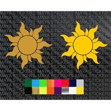 Sun Emblem Sticker From Tangled