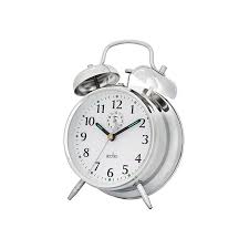 Acctim Saxon Alarm Clock Chrome