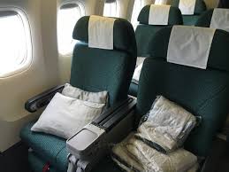 in cathay pacific 777 premium economy