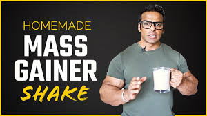 home made m gainer weight gain shake