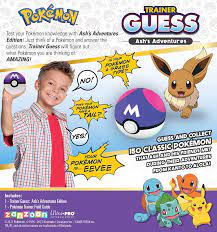 Amazon.com: Pokemon Trainer Guess - Ash's Adventures Toy, I Will Guess It!  Electronic Voice Recognition Guessing Brain Game Pokemon Go Digital Travel  Board Games Toys : Toys & Games