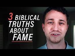is it okay for christians to be famous