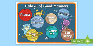 Free Galaxy Of Good Manners Display Posters Galaxy Of