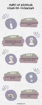 makeup removal oil cleansing method