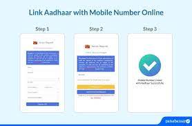 how to link aadhar with mobile number