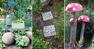 61 Easy Diy Garden Art And Craft Ideas
