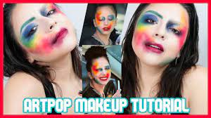 iconic artpop makeup look