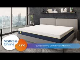 luna memory 2500 pocket mattress you