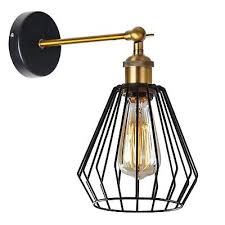 Modern Cage Light Shade Wall Sconces Uk