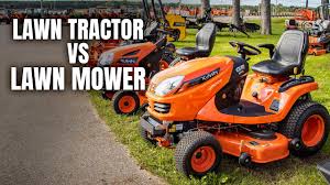 lawn mower and lawn tractor