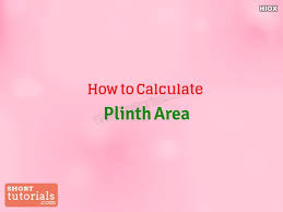 how to calculate plinth area of a building