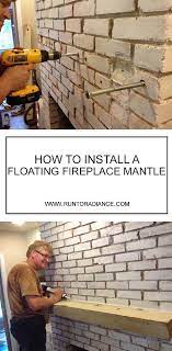 How To Install A Floating Mantle The