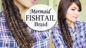 This tutorial is based on how you can convert your boring regular braid into a mermaid tail or a mat braid. Mermaid Double Fishtail Braid Hair Tutorial Video Dailymotion