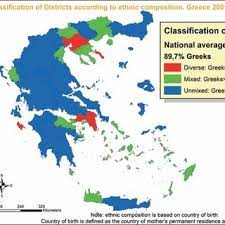 ethnic heterogeneity by district