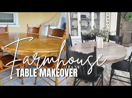 Old Table Makeover Farmhouse Table