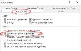 Superscript In Word And Office