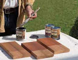how to choose a wood stain color