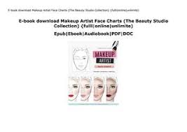Makeup Artist Face Charts The Beauty Studio Collection By