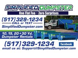 Simplified Dumpster Continues to Excel with Consistent 5-Star Ratings for  its Dumpster Rental Lansing MI Homeowners and Businesses Rely On