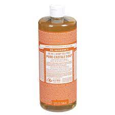 pure castile liquid soap tea tree