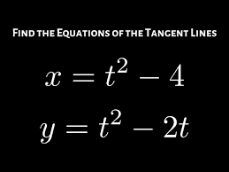 Find The Equation Of The Tangent Line