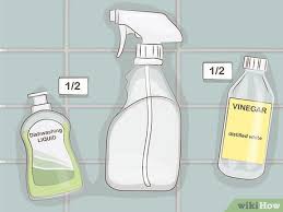 how to clean soap s from glass