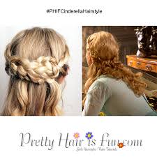 cinderella hairstyle tutorial from the