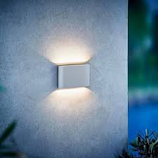 design led exterior wall light
