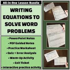 Solving Word Problems All In One